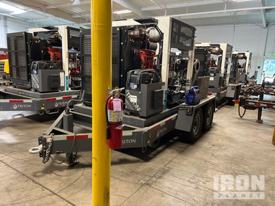 Atlas Copco PAC H108 SC Trailer-Mounted Bomba de agua (Inoperable)