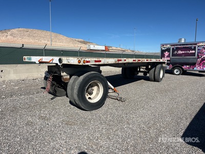 Utility FF2WH 25 ft T/A مقطورة مسطحة