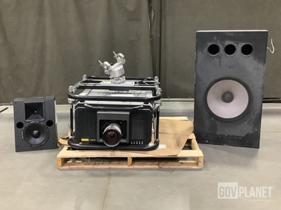 (1) Projector, (1) Speaker & (1) Subwoofer