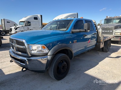 2012 Dodge Ram 4500 4x4 Crew Cab Utility Truck