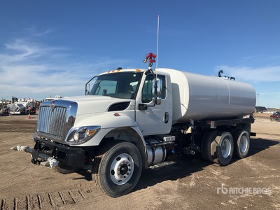 2024 International HV607 4000 gal 6x4 شاحنة مياه