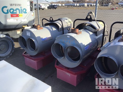 Quantity of (2)  Maxi-Heat IDF-500 500000 BTU Space Heater