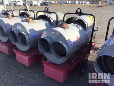 Quantity of (2)  Maxi-Heat IDF-500 500000 BTU Space Heater