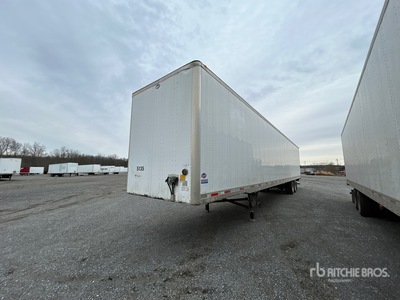 2014 Utility VS2DX 53 ft x 102 in T/A Van Trailer