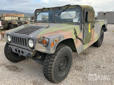 2007 AM General M1097R1 HMMWV 2 Door Soft Top w/Truck Body