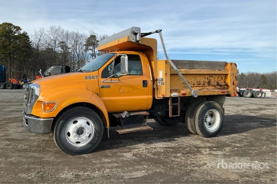 2006 Ford F-650 4x2 Camion à benne essieu simple