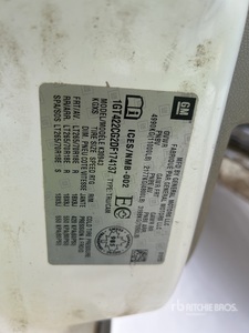 2013 GMC Sierra 3500 4x4 Crew Cab Platte vrachtwagen