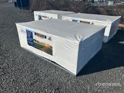 Quantity of (20) 2026 SELA OF0507 7 ft x 5 ft Powder Coated Fencing (Unused)