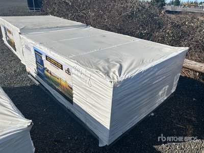 Quantity of (20) 2026 SELA OF0507 7 ft x 5 ft Powder Coated Fencing (Unused)