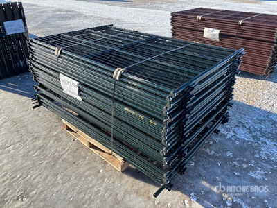 Quantity of (24) 2025 BYT 6 ft 8 in x 4 ft 3 in Mesh Sheep Livestock Panel (Unused)