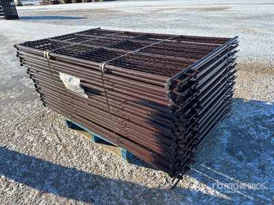 Quantity of (24) 2025 BYT 6 ft 8 in x 4 ft 3 in Mesh Sheep Livestock Panel