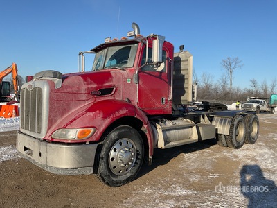 2009 Peterbilt 384 6x4 Day Cab Truck Tractor
