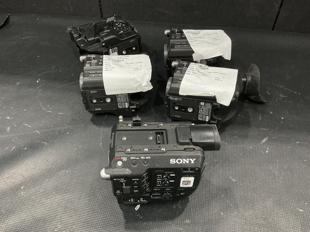 (5) Sony PXW-FS5 Camcorders