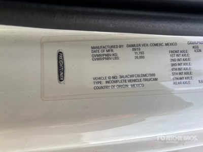 2020 Freightliner M2 4x2 Gekoelde Vrachtwagen