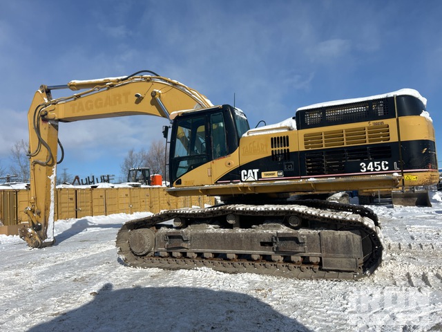 2007 Cat 345C Tracked Excavator in Ottawa, Ontario, Canada (IronPlanet ...