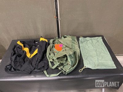 (52) Duffel Bags, (13) Physical Fitness Jackets & Assorted Items