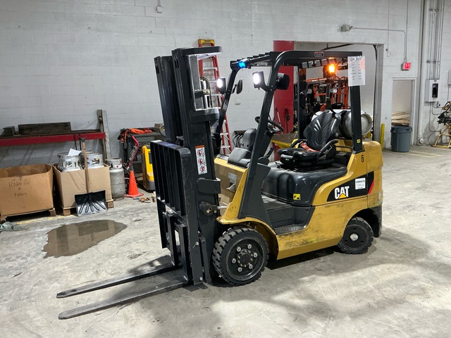 2021 Cat 2C5000 4750 lb Cushion Tire Forklift