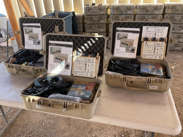 (3) Iris Technology Spaces II Solar Portable Communications Energy Systems