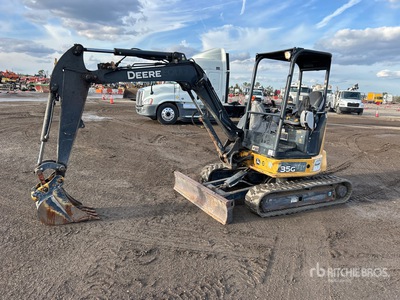 2017 John Deere 35G Mini Excavadora