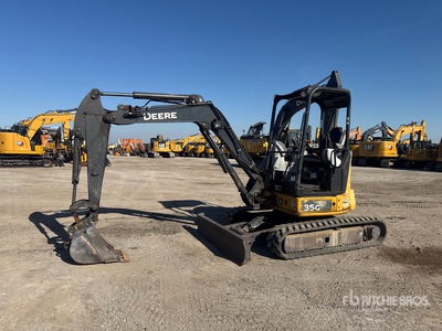 2017 John Deere 35G حفارة صغيرة