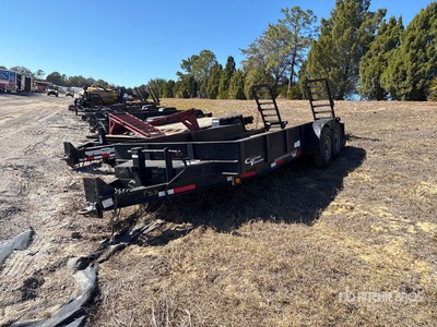 2019 Custom CT7T182 18 ft T/A Geräteanhänger