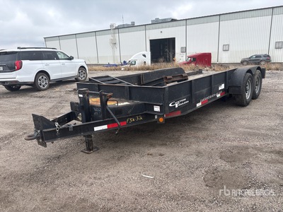 2019 Custom CL40887 18 ft T/A Equipment Trailer