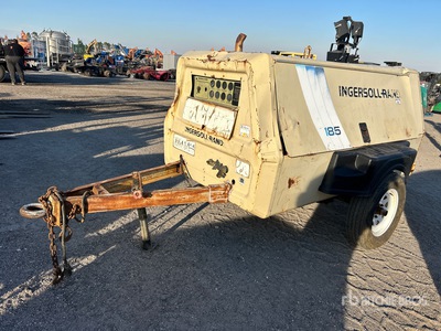 1995 Ingersoll Rand P185W JD 185 cfm Mobile Air Compressor