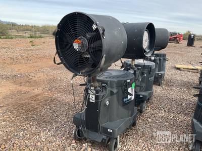 (3) Power Breezer PB10-A-1B Portable Misting Coolers