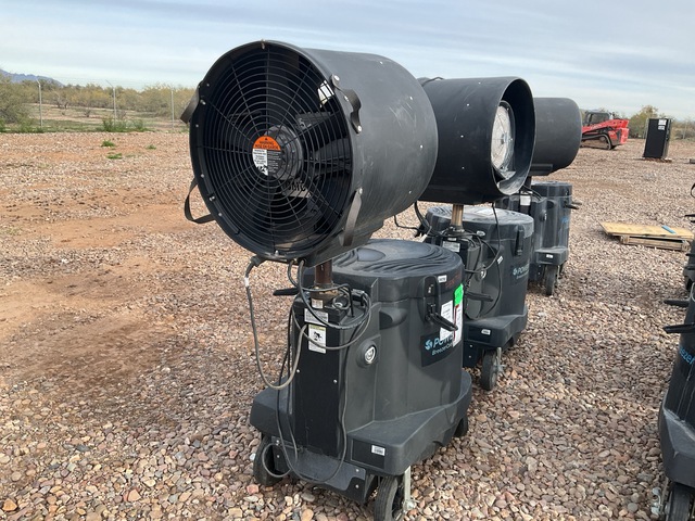 (3) Power Breezer PB10-A-1B Portable Misting Coolers