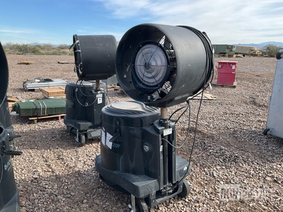 (2) Power Breezer PB10-A-1B Portable Misting Coolers