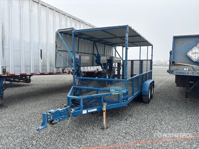 Andros 16 ft 10 in T/A Drip Tape Extractor Trailer