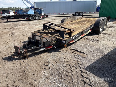 2016 Custom CT7T182 18 ft Equipment Trailer