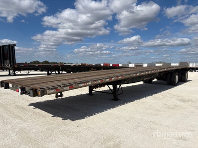 2005 Great Dane 48 ft T/A Spread Axle Flatbed Trailer