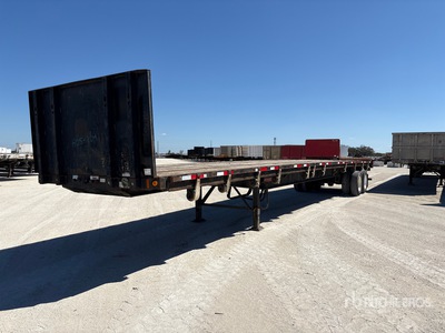 2006 Fontaine FTW-5-8048SLW 48 ft T/A Flatbed Trailer