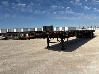 2009 Transcraft TL-2000 53 ft T/A Pritsche Anhänger