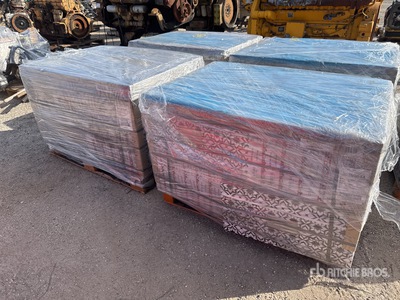 Quantity of (2) 12 in x 24 in White Porcelain Tile 産業関連 - その他 (Unused)