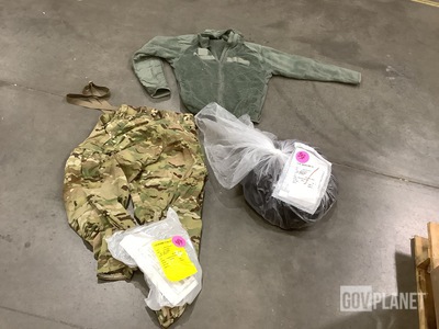 (59) Jackets, (1) Shirts & (6) Pairs of Cold Weather Trosuers