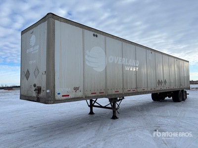 2012 Wabash 53 ft x 102 in T/A Geschlossene Anhänger