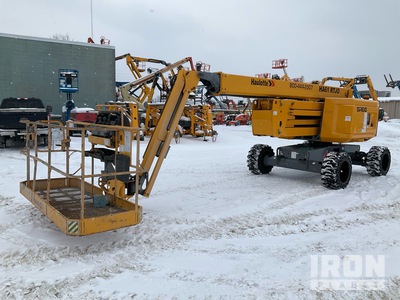 2018 Haulotte HA61 RTJ 4WD Diesel Articulating Boom Lift