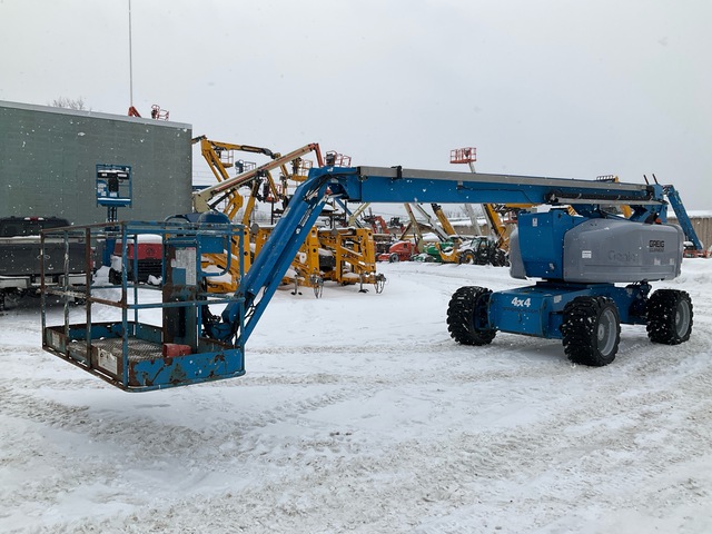 2007 Genie Z-80/60 4WD Diesel Articulating Boom Lift 2007 Genie Z-80/60 4WD Diesel Articulating Boom Lift