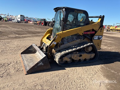 2015 Cat 259D Two-Speed Oruga cargadora compacta