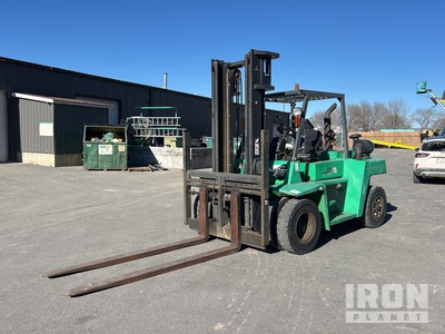 2012 Mitsubishi FD70E 14500 lb Pneumatic Tire Forklift