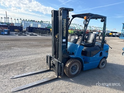 2014 Maximal FL25TM2WD3 5500 lb Cushion Tire Carretilla Elevadora