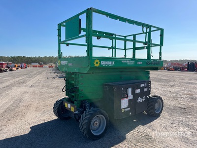 2016 Genie GS-4069 RT 4x4 Diesel Scissor Lift