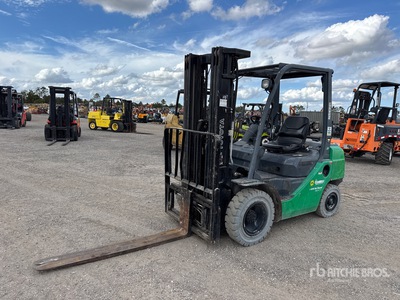 2015 Toyota 8FGU25 4350 lb Forklift
