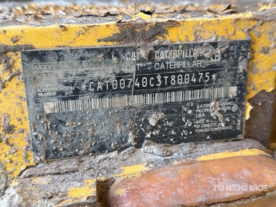 2021 Cat 740GC Knickgelenkter Muldenkipper