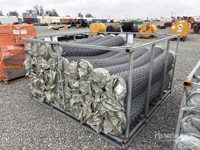 Quantity of (40) 50 ft x 6 ft Chain Link Fencing (Unused)