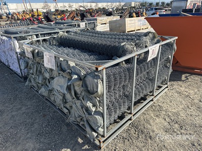 Quantity of (40) 50 ft x 6 ft Chain Link Fencing (Unused)