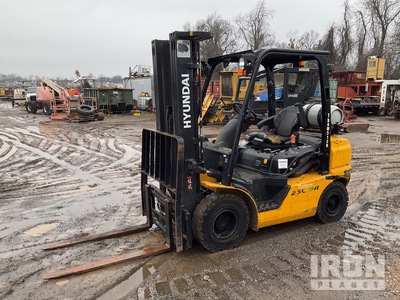 2020 Hyundai 25L-9A 4830 lb Pneumatic Tire رافعة شوكية