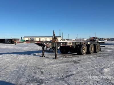 2022 CIMC 40 ft Tri/A مقطورة حاويات